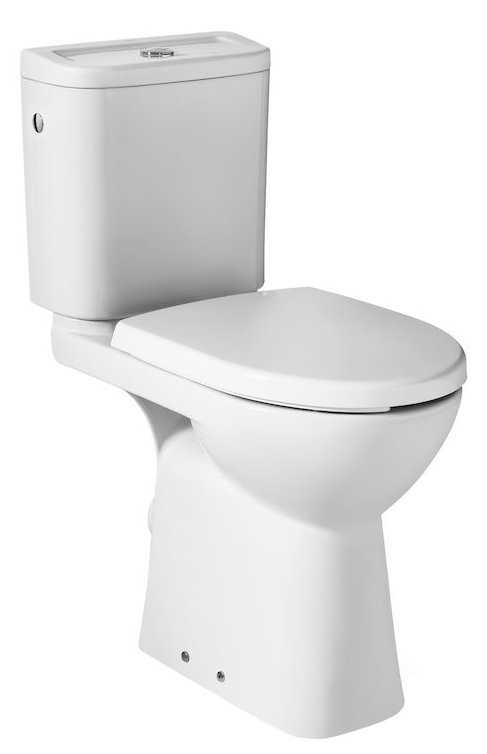 Roca Dostępna łazienka Miska (wysokość 43 cm) o/pionowy do kompaktu WC (A342237000)